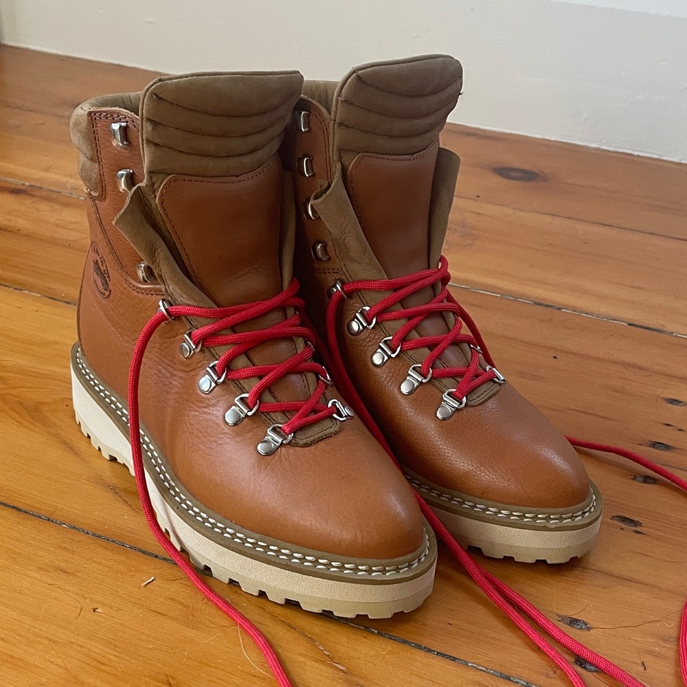 DIEMME - Italian lace up hiking boots - almond toe - luxury